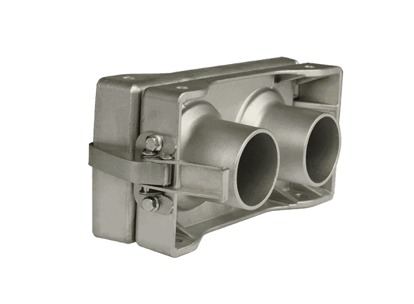2.5" 2-Port Connection Tank to Tool - Cast SS